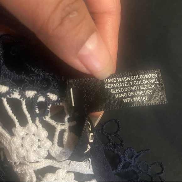 NWT Aqua Lace Tank Top - Size S - Picture 7 of 8